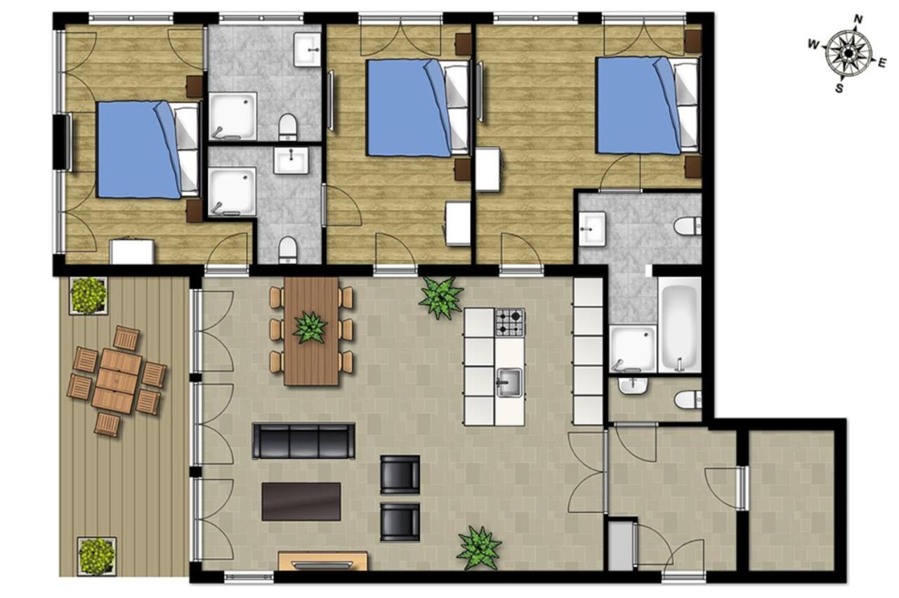 Dac50 Luxurious Apartment 돔브르흐 외부 사진